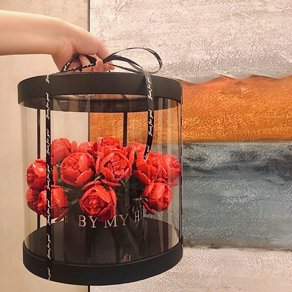 Building blocks bunch of rose for valentines, special gifts, flower last forever - Picture 2 of 3